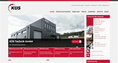 Desktop Screenshot of kues.de